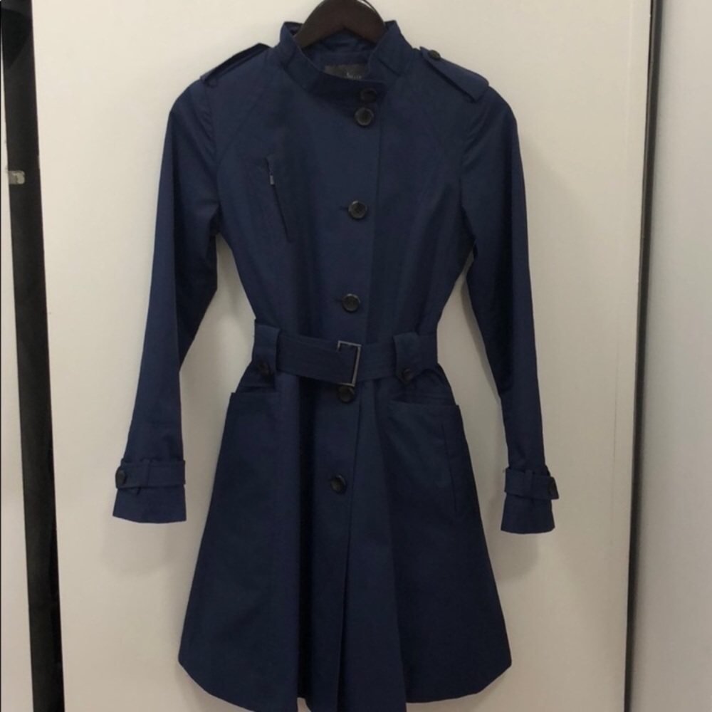 Cole Haan Trench Coat (dark blue)